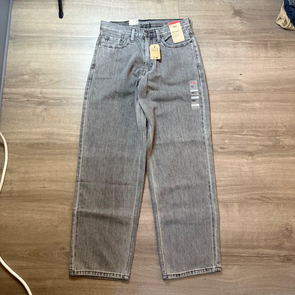 Levi's 578 Baggy Jeans Men 29x32 Grey Brand New
